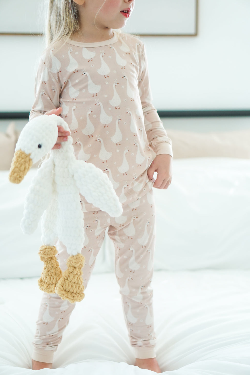 Unisex Silly Goose on the Loose 2pc Bamboo Pajamas