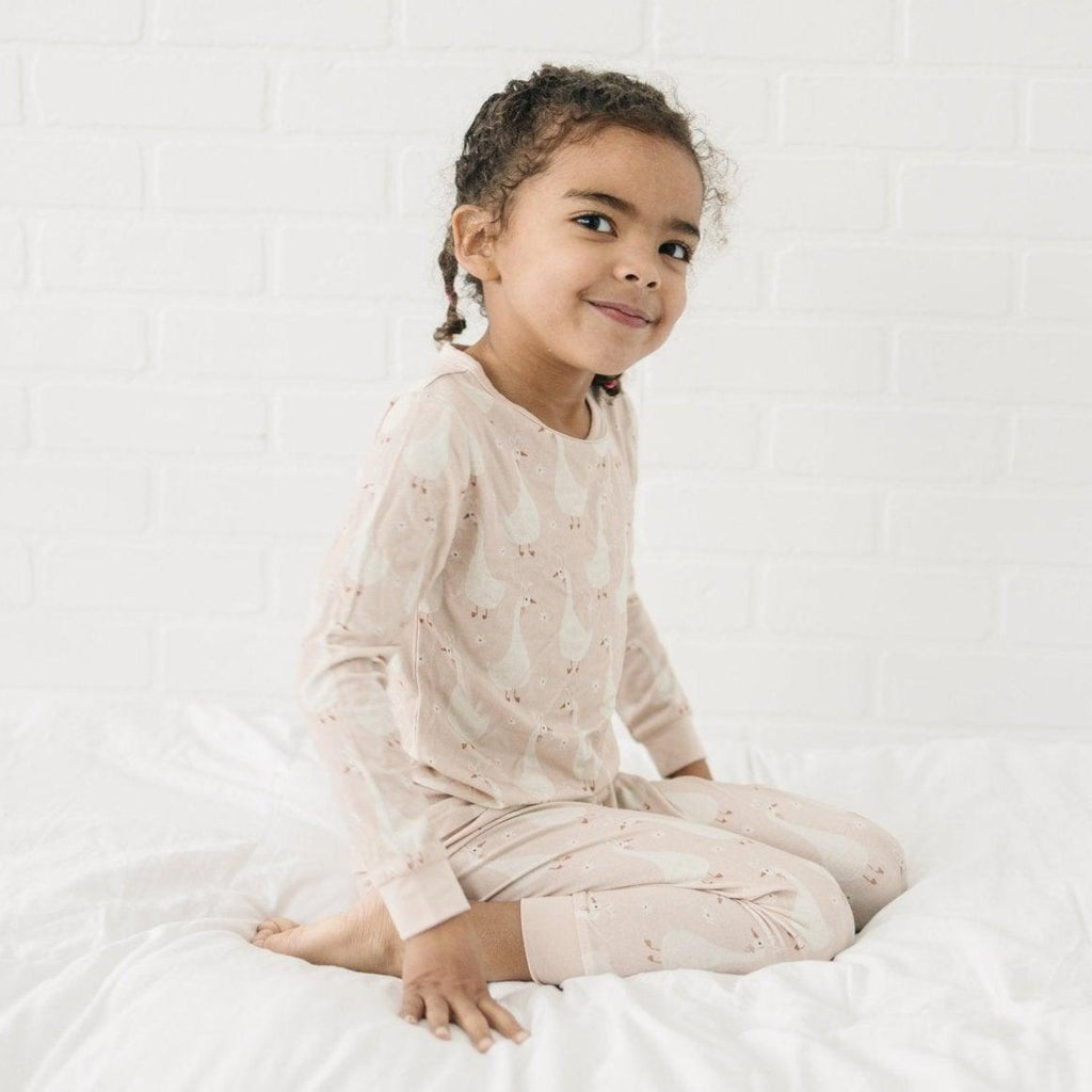 Unisex Silly Goose on the Loose 2pc Bamboo Pajamas