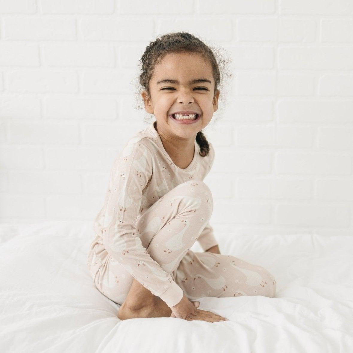 Unisex Silly Goose on the Loose 2pc Bamboo Pajamas