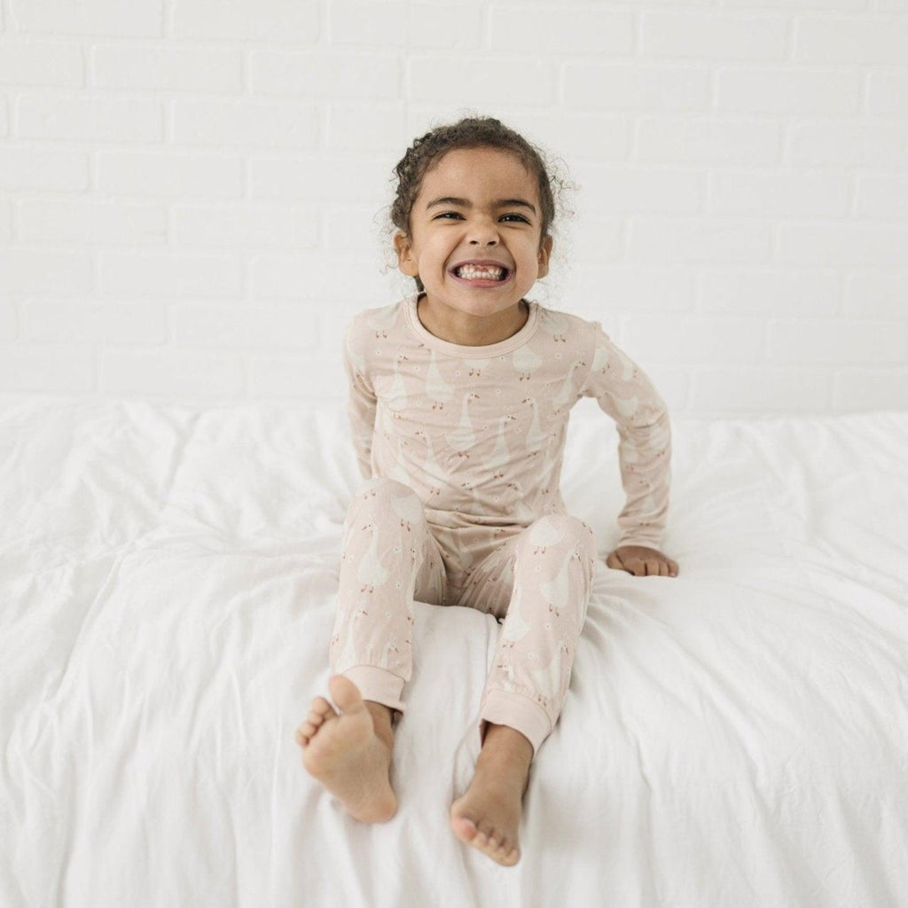 Unisex Silly Goose on the Loose 2pc Bamboo Pajamas