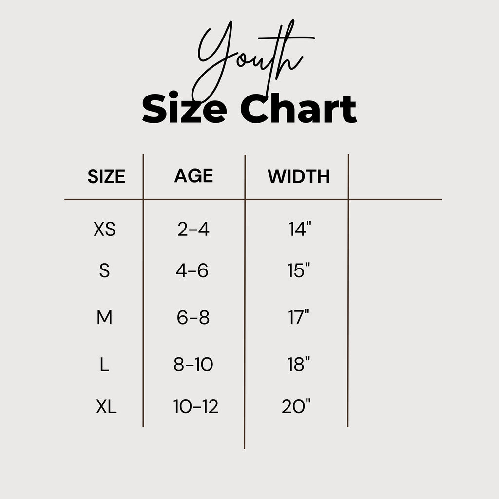 YOUTH USA Bubble Coquette Comfort Colors Tee *9 Colors (S-3X)